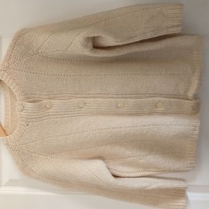 Vintage Knit Sweater with Buttons